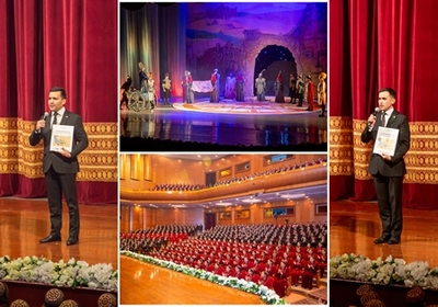 “Arkadagly Serdaryň dünýä uzan ak ýoly – Halkara parahatçylyk we ynanyşmak ýyly!” atly teatrlaşdyrylan wagyz-nesihat çäresi geçirildi