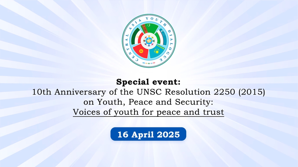 On the initiatives of Turkmenistan, The Second Meeting of the Dialogue of the Youth of Countries of Central Asia will take place at the UN Headquarters