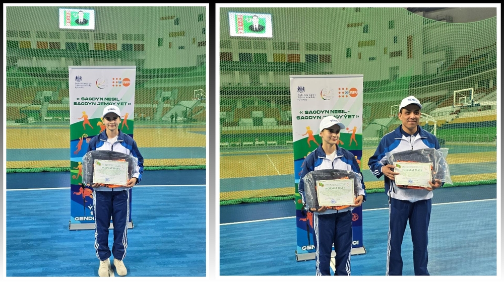 Student track and field competitions were held in the Olympic Village of Ashgabat