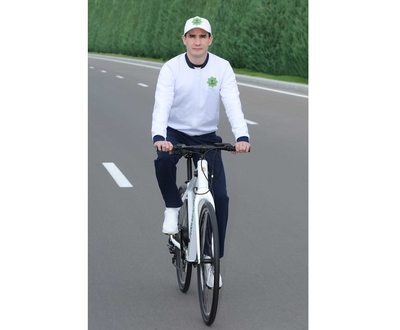 The Esteemed President Participated in a Mass Cycling Event Organized in the Capital