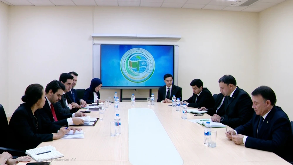 MEETING WITH THE CHAIRMAN OF THE PRESIDENCY FOR TÜRKS ABROAD AND RELATED COMMUNITIES (YTB)