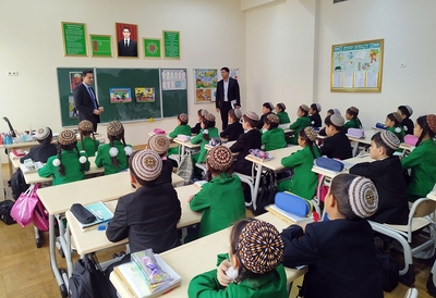 The “Green School” program is being implemented in Turkmenistan