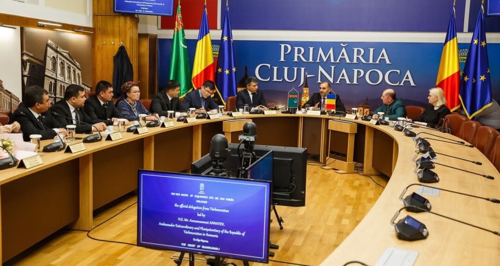 Representatives of the scientific and educational sphere of Turkmenistan were on a working visit to the city of Cluj-Napoca, Romania