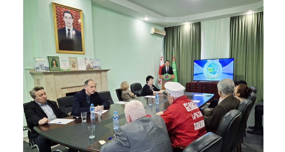 Briefing dedicated to the International Year of Peace and Trust and the 30th anniversary of permanent neutrality of Turkmenistan held in Tbilisi