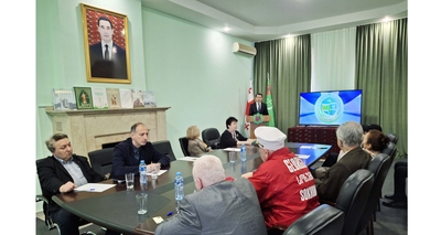 Briefing dedicated to the International Year of Peace and Trust and the 30th anniversary of permanent neutrality of Turkmenistan held in Tbilisi