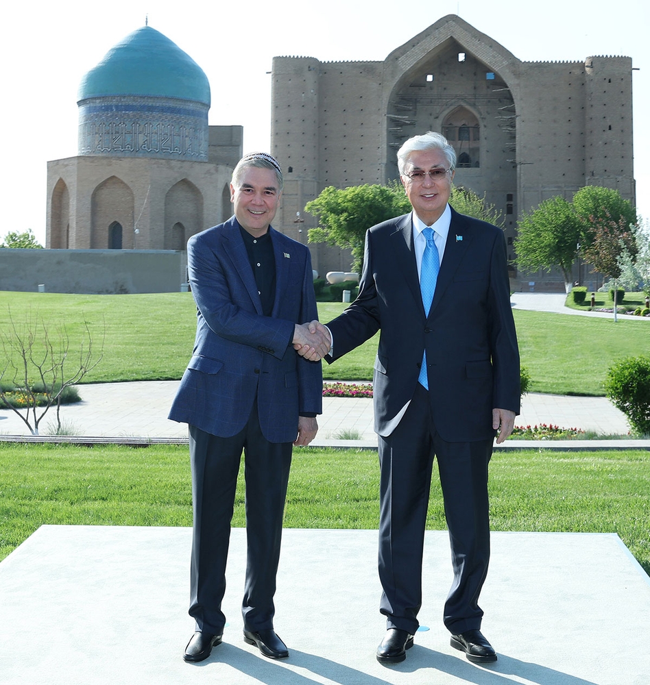 The Visit of Hero-Arkadag to the Republic of Kazakhstan Has Begun