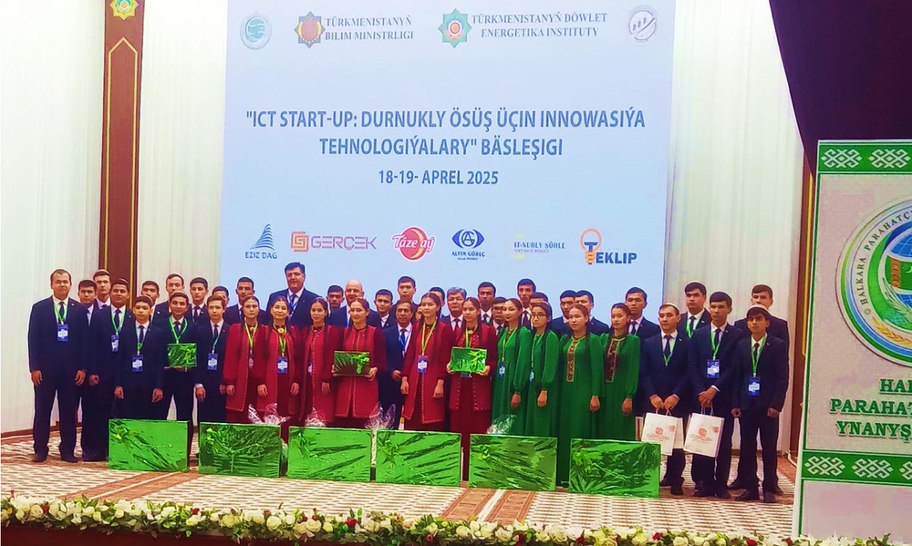 “ICT START- UP: Durnukly ösüş üçin innowasiýa 
tehnologiýalary” taslama bäsleşigi  
