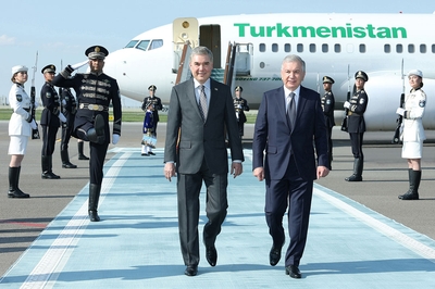 The National Leader of the Turkmen People Paid a Friendly Visit to the Republic of Uzbekistan