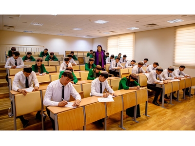 Magtymguly adyndaky Türkmen döwlet uniwersitetiniň guramagynda Türkmenistanyň taryhy boýunça ders bäsleşigi geçirildi