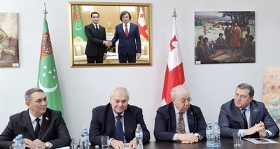 A round table dedicated to the International Year of Peace and Trust and the 30th Anniversary of the Permanent Neutrality of Turkmenistan was held in Tbilisi