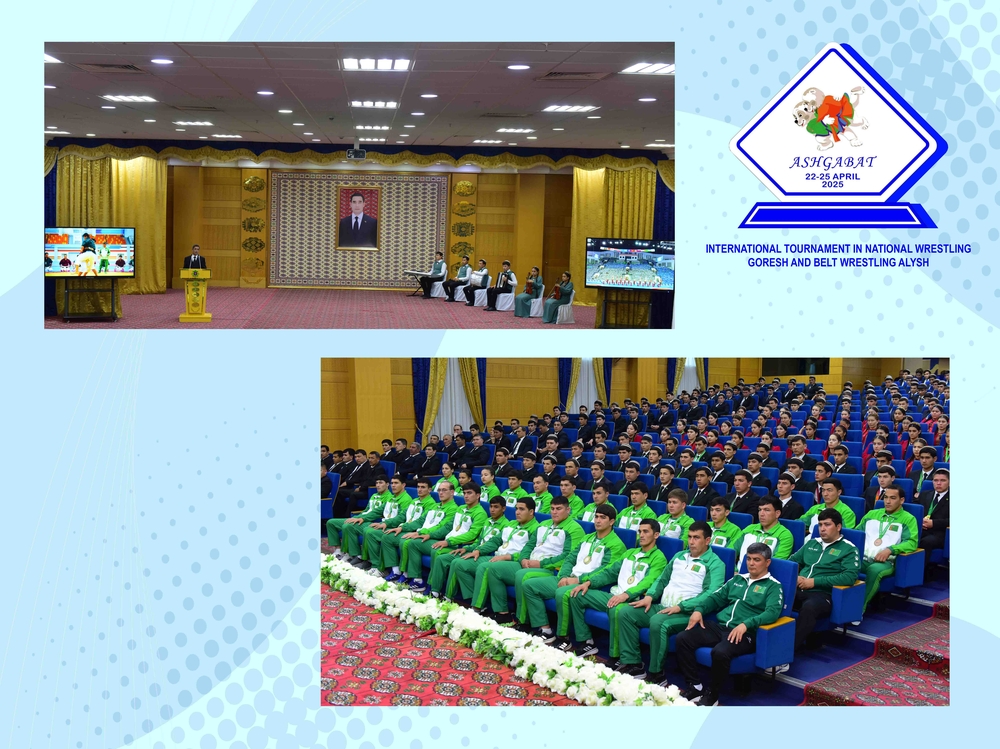 Sportda gazanylan üstünliklere bagyşlanan hoşallyk maslahaty