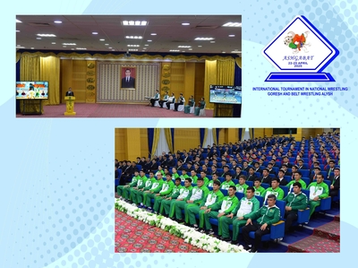 Sportda gazanylan üstünliklere bagyşlanan hoşallyk maslahaty