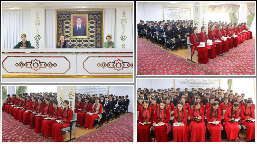 Meýletinçiler bilen “Dünýä medeniýeti we däp-dessurlary” atly okuw seminary geçirildi