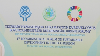 The First ECO Ministerial Forum on sustainable development held in Arkadag