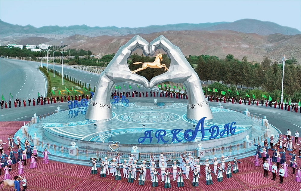 Tä­ze gur­lan “Taý­ça­nak” at­ly bi­na­nyň açy­lyş da­ba­ra­sy bol­dy