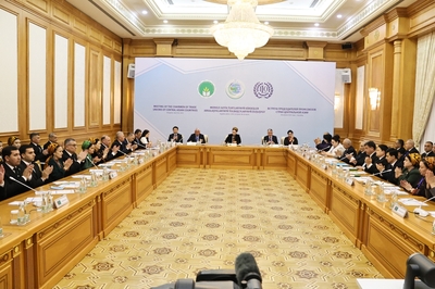 “Arçabil” myhmanhanasynda Merkezi Aziýa ýurtlarynyň Kärdeşler arkalaşyklarynyň ýolbaşçylarynyň duşuşygy geçirildi