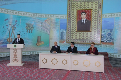 RUHY MEDENIÝETIŇ ÖSMEGINDE SAZ SUNGATYNYŇ ÄHMIÝETI