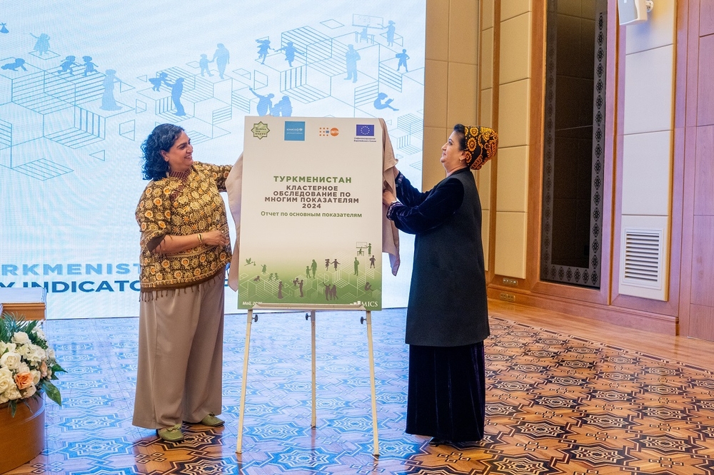 UNICEF and Government of Turkmenistan Presented the New MICS Data