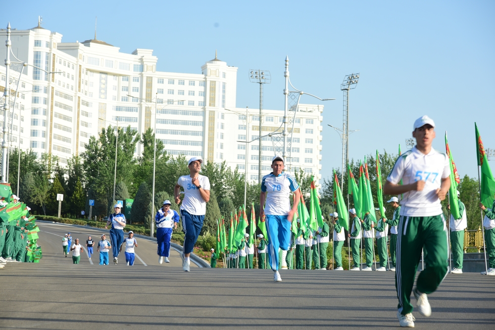 The marathon "Sport is the Guarantee of Peace and Trust" took place in the capital of Turkmenistan