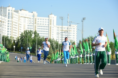The marathon "Sport is the Guarantee of Peace and Trust" took place in the capital of Turkmenistan