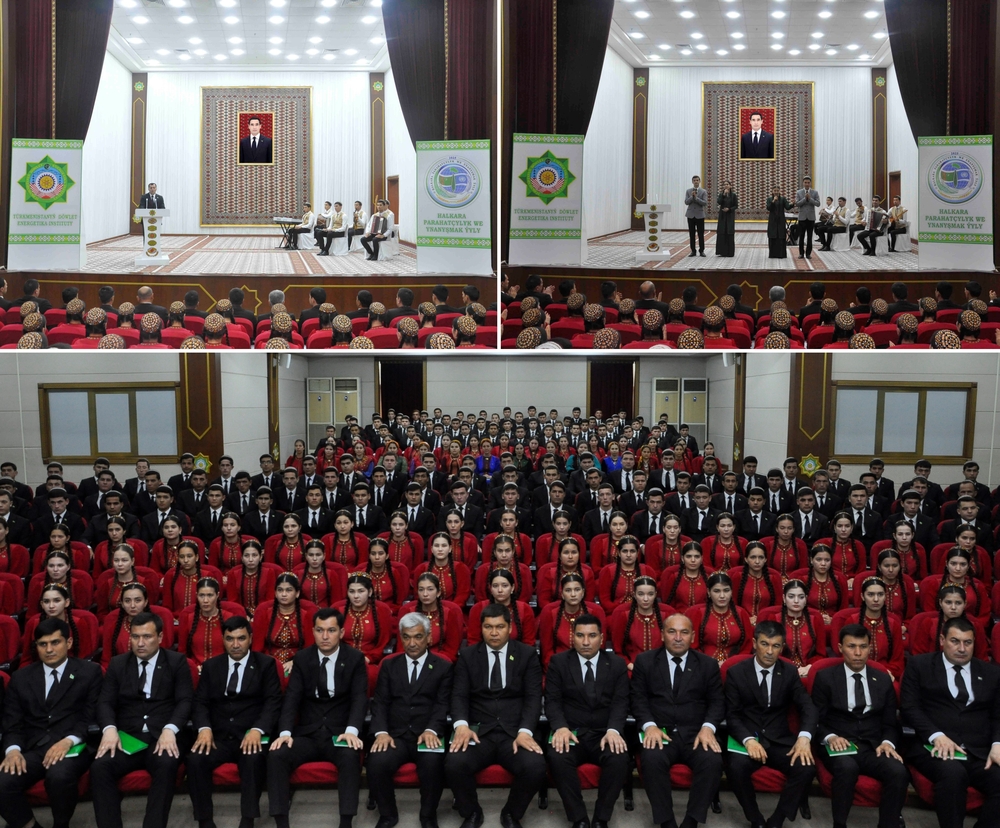 A ceremonial meeting was held 