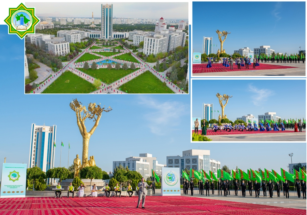 Türkmenistanyň Konstitusiýasynyň we Türkmenistanyň Döwlet baýdagynyň güni mynasybetli baýramçylyk konserti geçirildi