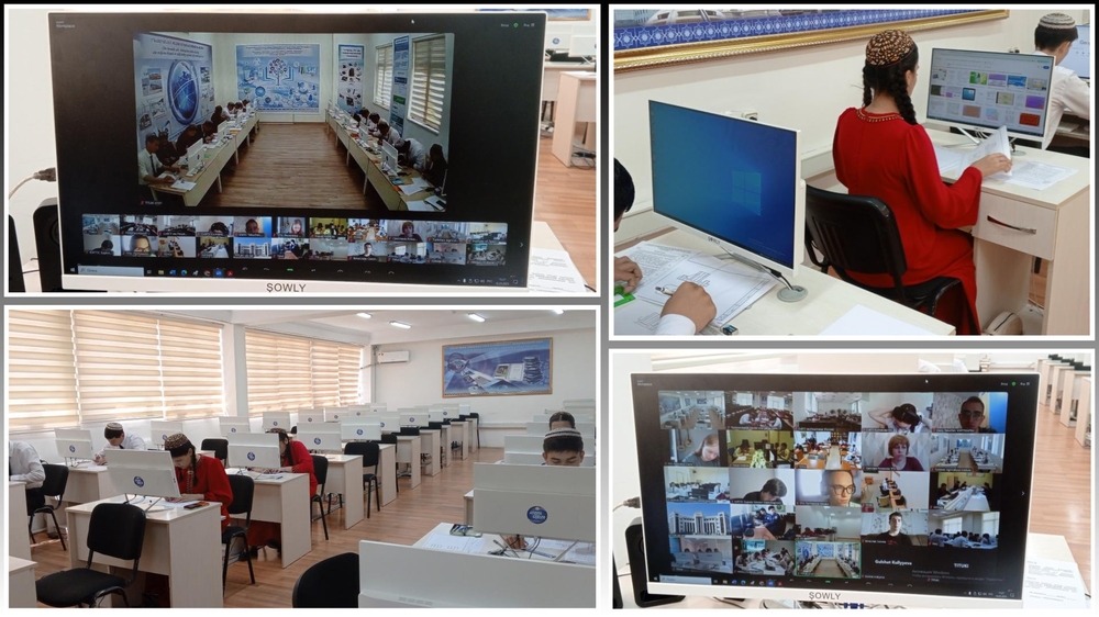 “Çyzuwly geometriýa we inžener grafikasy” 
dersinden Halkara internet olimpiadasy
