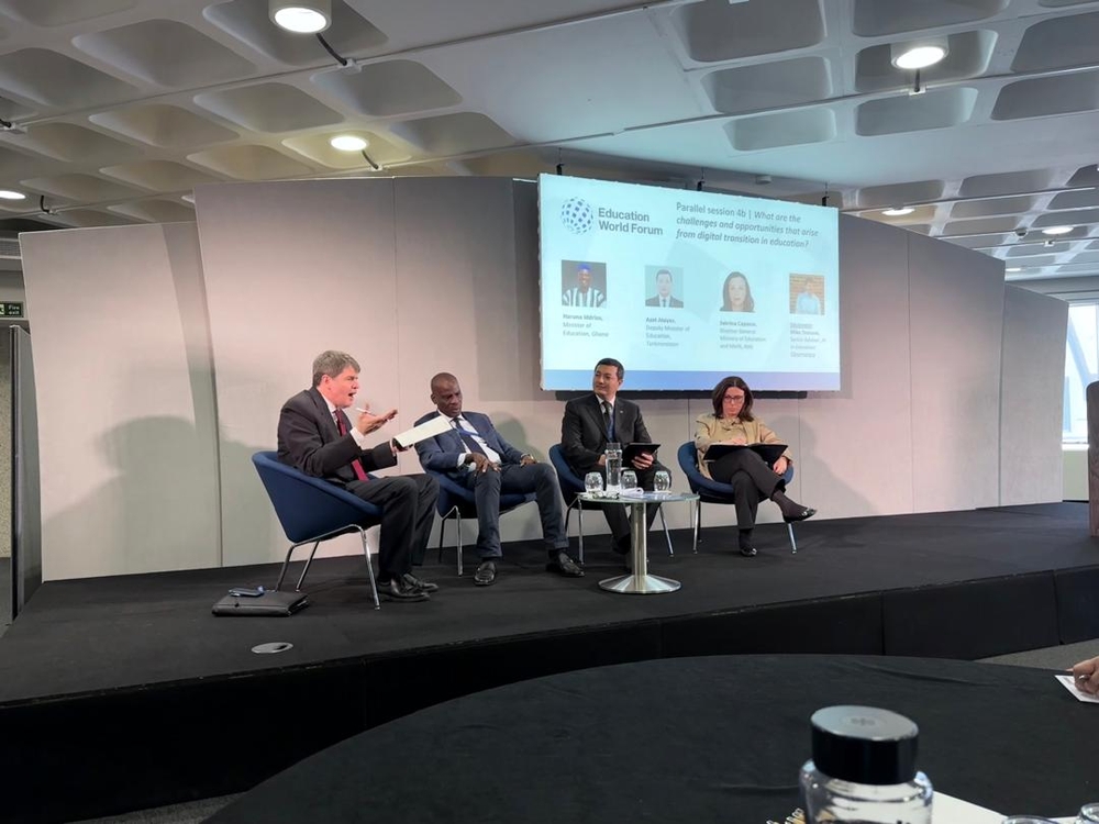 Turkmenistan Highlights Digital Transformation Priorities at the Education World Forum 2025