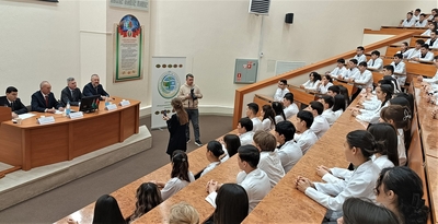 Belarus döwlet lukmançylyk uniwersitetinde türkmen talyplary bilen duşuşyk geçirildi