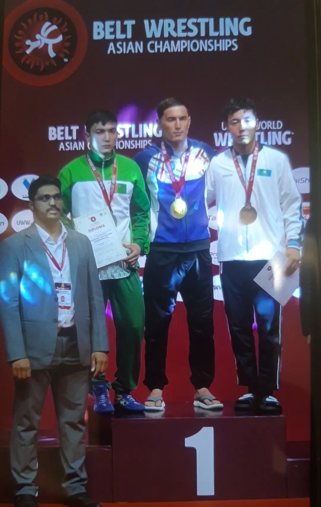 Success of a student-wrestler Yagshygeldi Kakayev International Oil and Gas University
