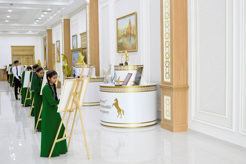 ÇAGALARY GORAMAGYŇ HALKARA GÜNI MYNASYBETLI BÄSLEŞIK GEÇIRILDI