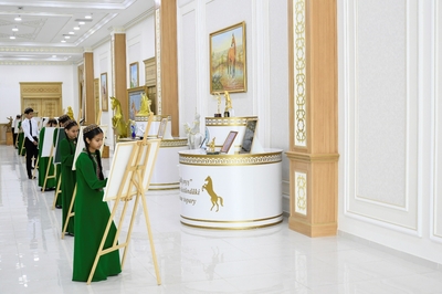 ÇAGALARY GORAMAGYŇ HALKARA GÜNI MYNASYBETLI BÄSLEŞIK GEÇIRILDI