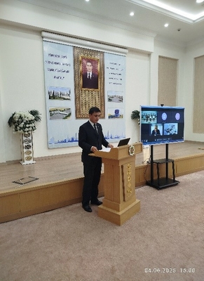 “EKOLOGIÝA ABADANÇYLYGYŇ-ÝAŞAÝŞYŇ ZERURLYGY”
atly onlaýn ylmy-amaly maslahat
