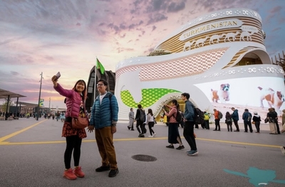 At the World Expo, Turkmenistan's pavilion took third place in terms of number of visitors