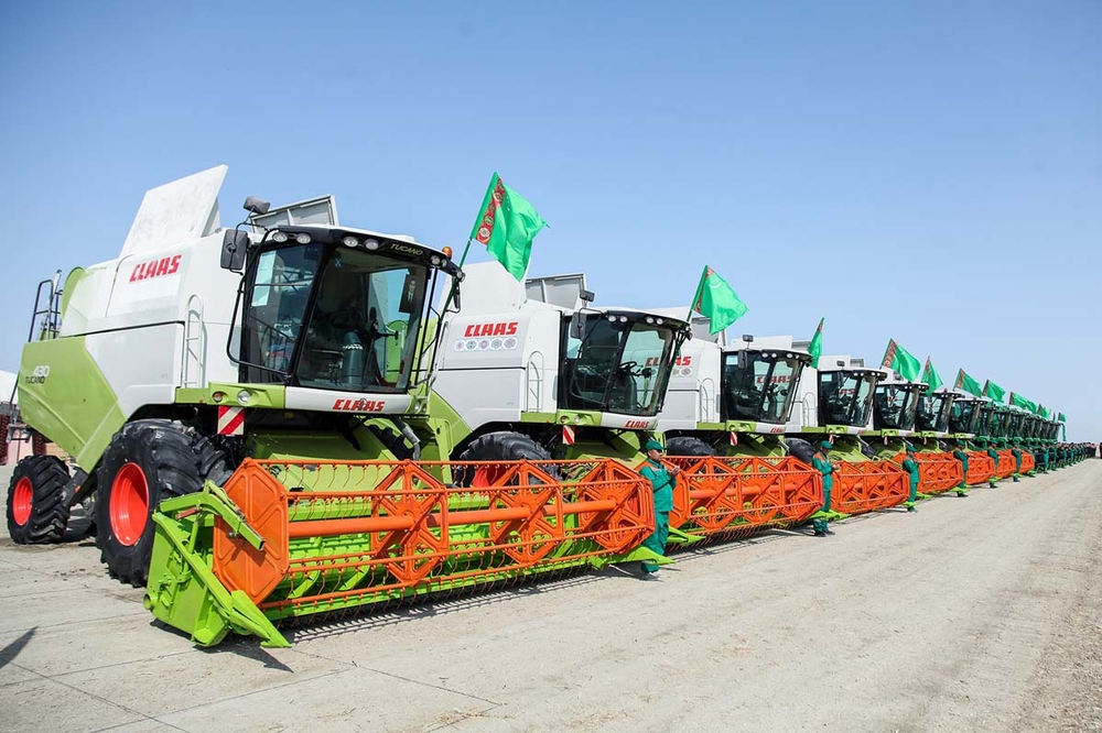 Harvest season begins in Dashoguz and Balkan velayats