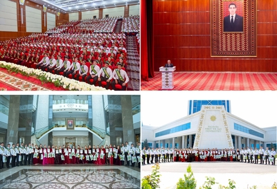 “LAST BELL” CELEBRATION HELD AT THE YAGSHYGELDI KAKAYEV INTERNATIONAL OIL AND GAS UNIVERSITY