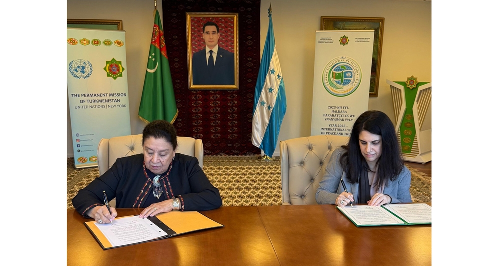 Diplomatic relations established between Turkmenistan and the Republic of Honduras