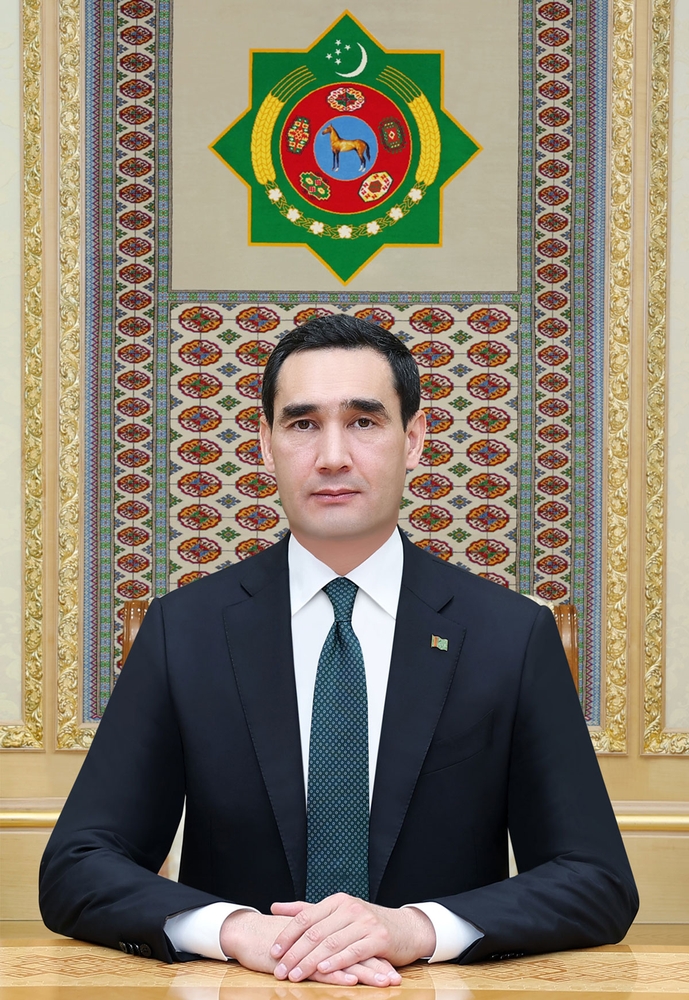 Президент Туркменистана принял Чрезвычайного и Полномочного Посла Государства Палестина
