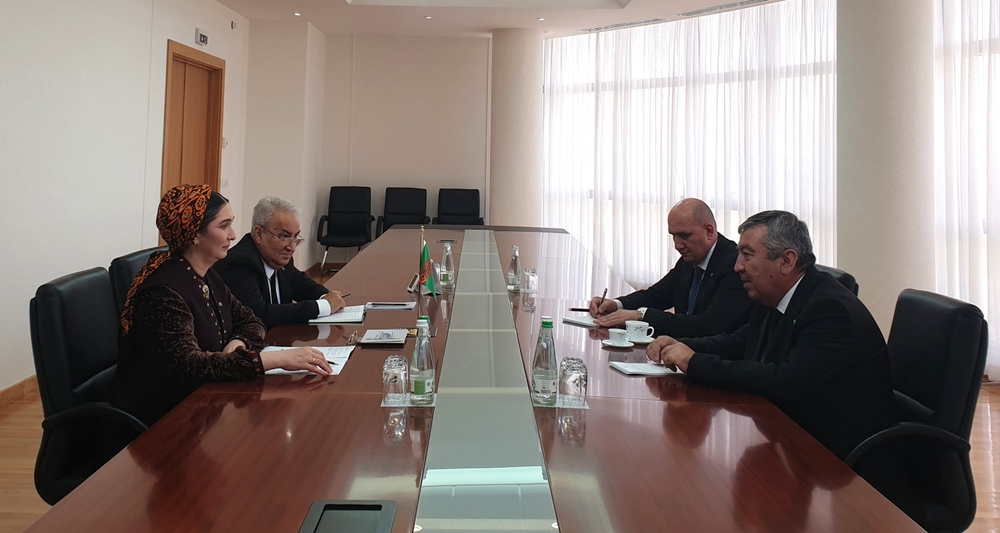 Meeting with the Executive Director of the Regional Environmental Center for Central Asia