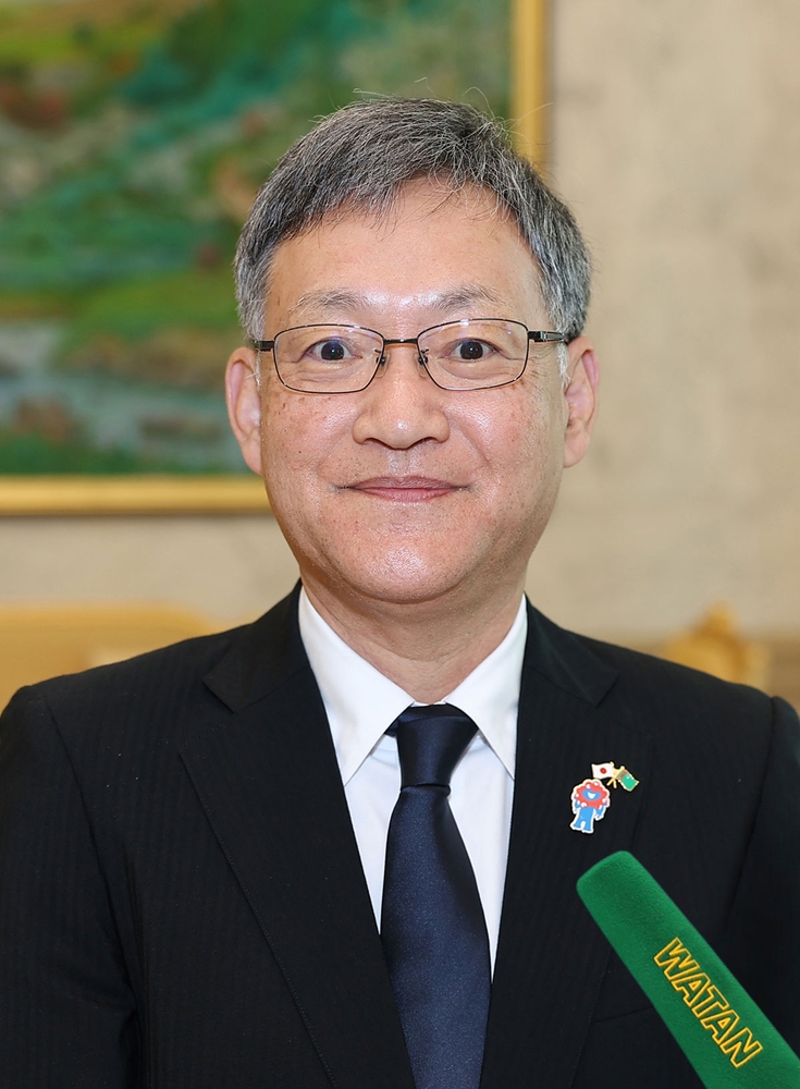 President of Turkmenistan Meets Executive of Kawasaki Heavy Industries Ltd.