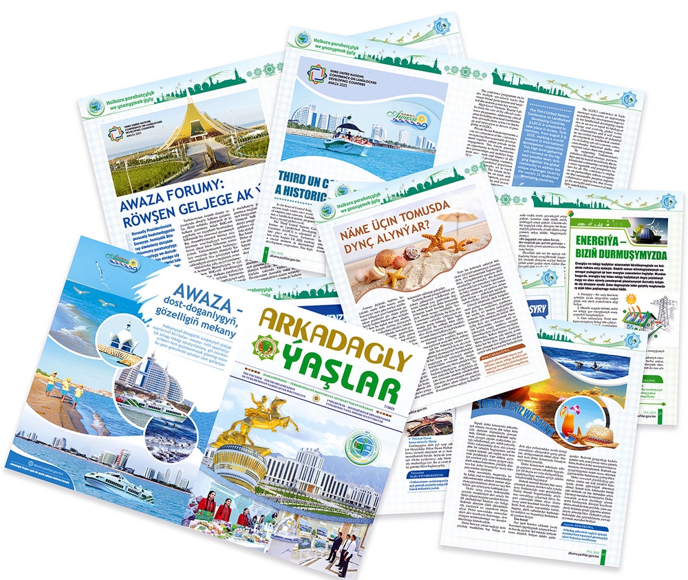 New issue of the magazine “Arkadagly Ýaşlar” has been published