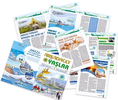 New issue of the magazine “Arkadagly Ýaşlar” has been published