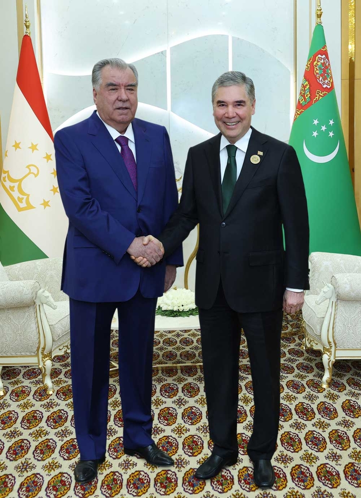 Chairman of the Halk Maslahaty of Turkmenistan met with the President of Tajikistan