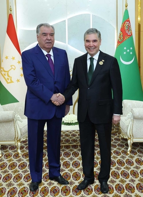 Chairman of the Halk Maslahaty of Turkmenistan met with the President of Tajikistan