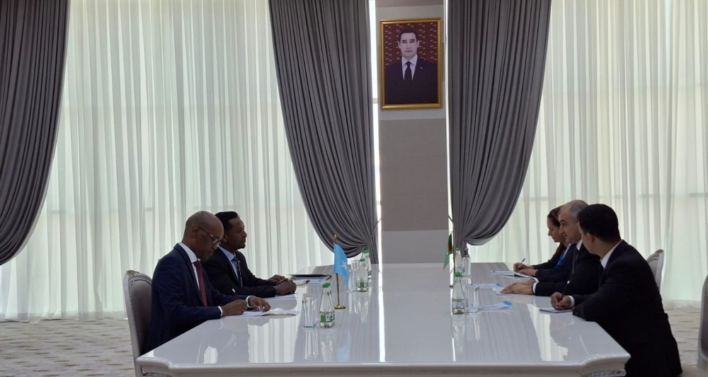 Türkmenistan we Somali hyzmatdaşlygy giňeltmek niýetini beýan etdiler