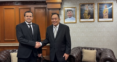 Ambassador of Turkmenistan met with the Speaker of the Senate of Malaysia