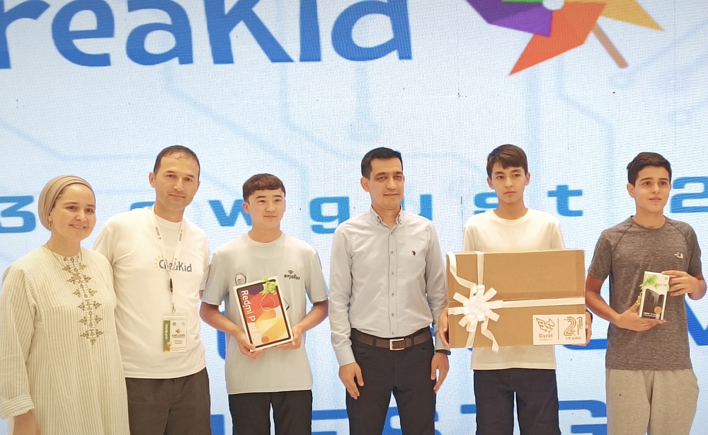 «Kids Ekspo: ähli zat çagalar üçin » atly halkara sergi-ýarmarkasynda «Sumo robot» bäsleşigi guraldy