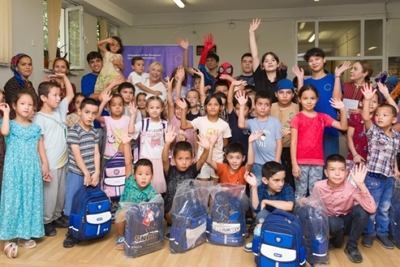 Delegation of the EU with local public organizations, held its annual "Back to School" campaign