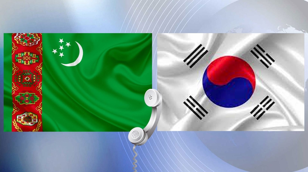 President of Turkmenistan held a telephone conversation with the head of the Republic of Korea