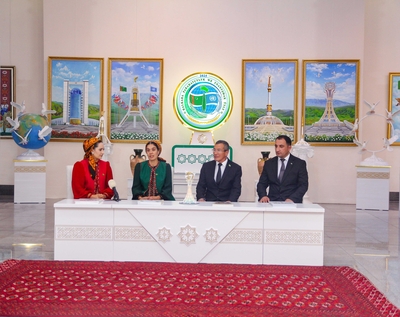 «Arkadagly Gahryman Serdarymyzyň hem-de Milli Liderimiziň millilik taglymatlary» atly söhbetdeşlik geçirildi